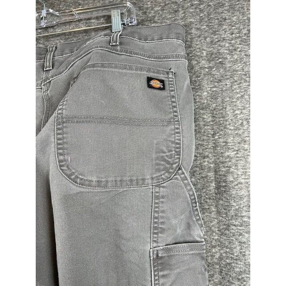 Dickies Flex Stonewashed Grey Lightweight Carpenter Pants Men's size 40 x 30 - Picture 4 of 11